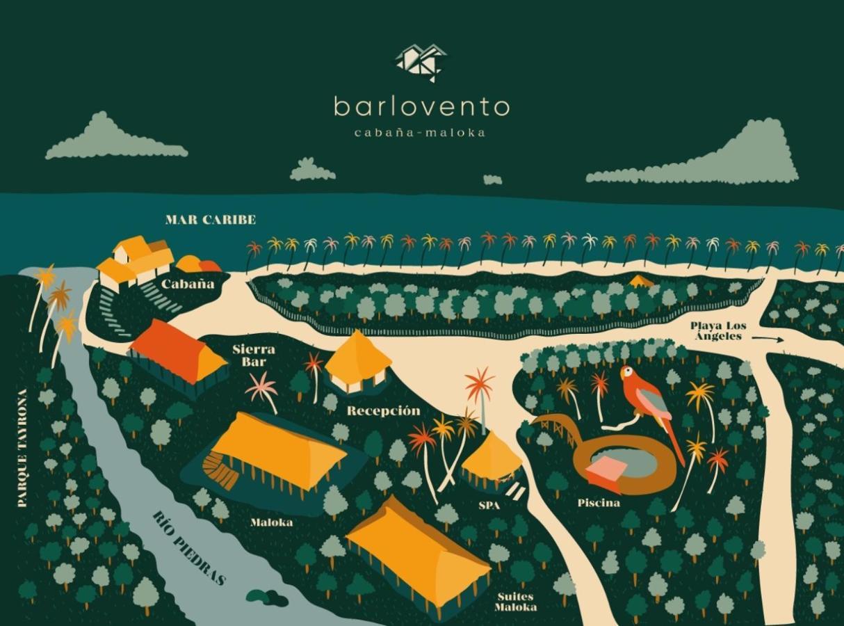 Finca Barlovento Cabana, Tayrona Los Naranjos Kültér fotó